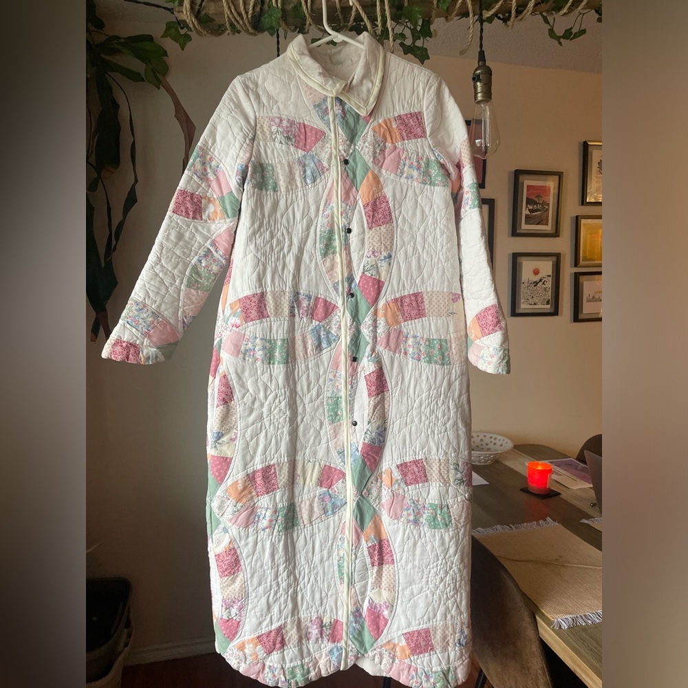 Patchwork Quilted Coat